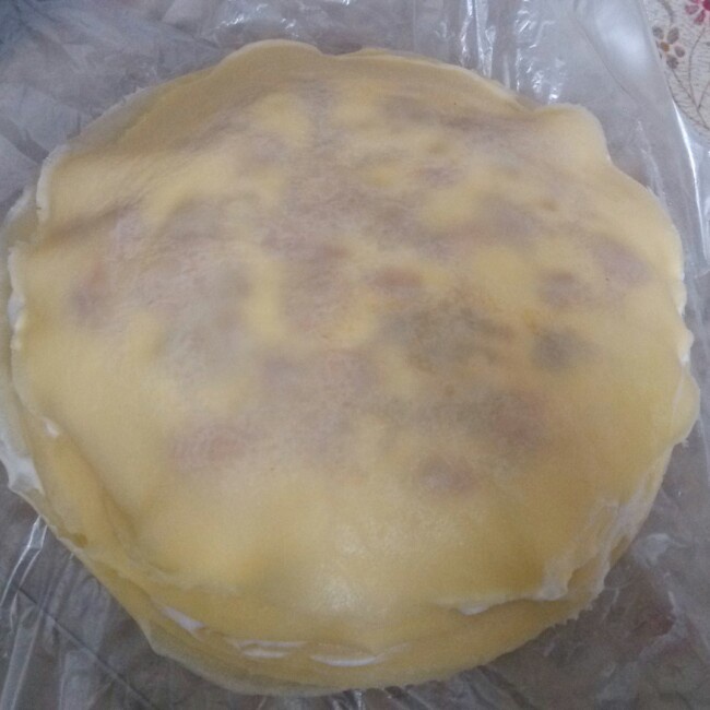 草莓千层饼