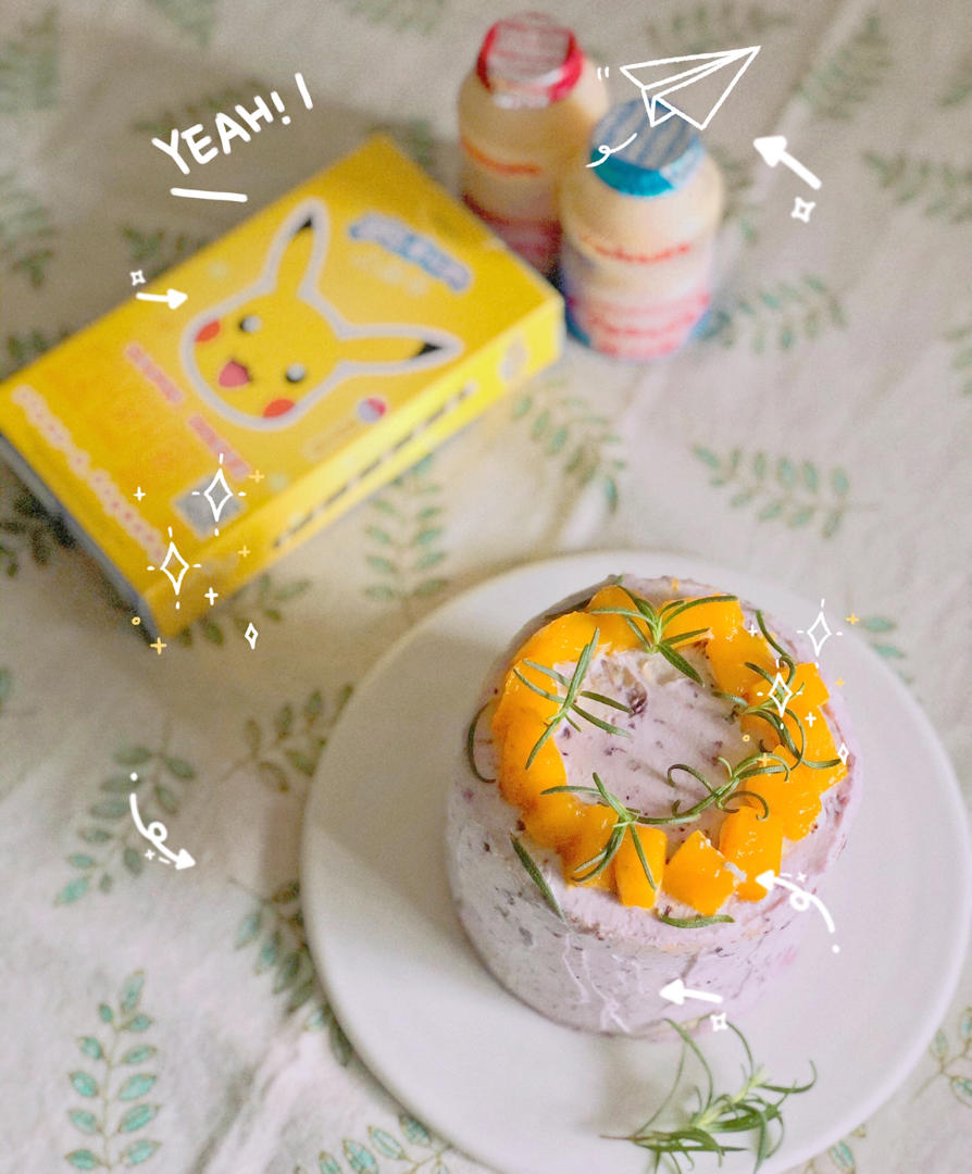 四寸加高戚风蛋糕