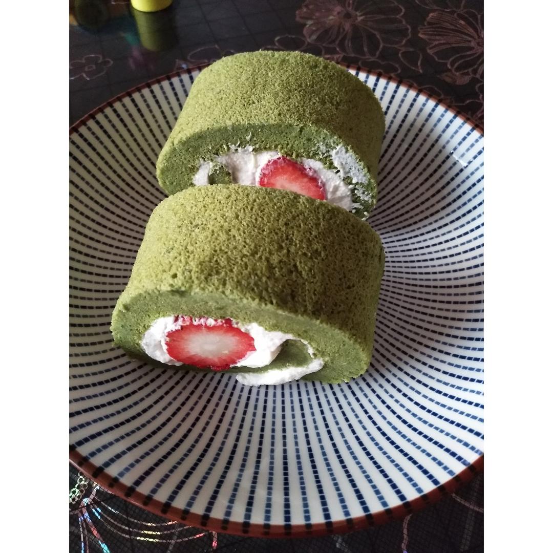 日式抹茶蛋糕卷