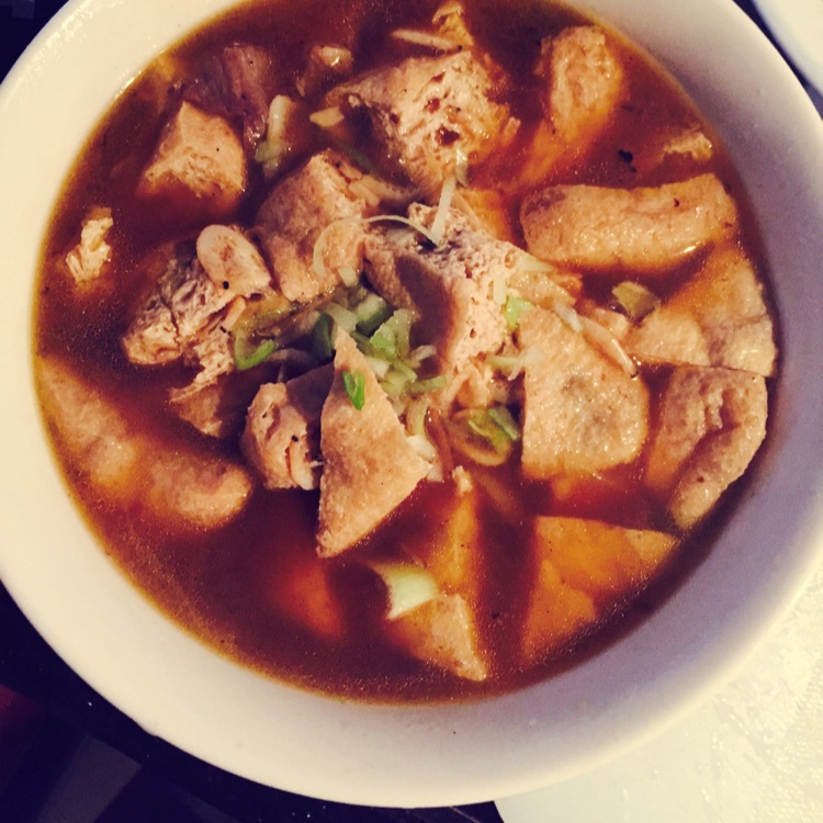 家常油豆腐