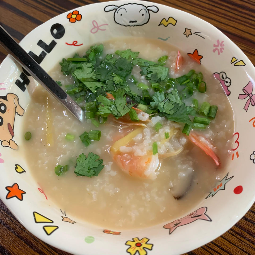 秘制鲜虾粥