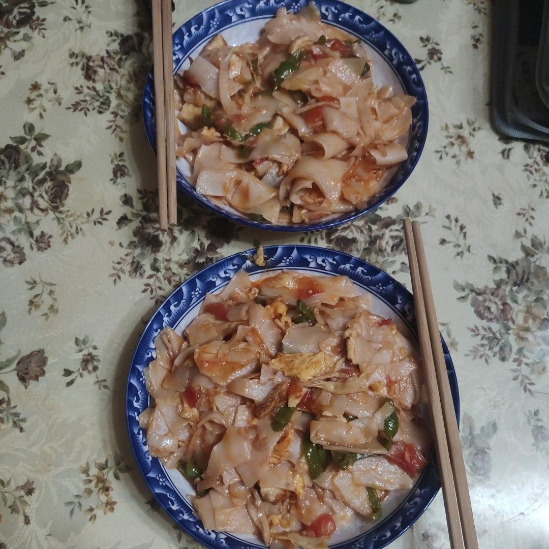 简便快捷的新疆风味炒面片