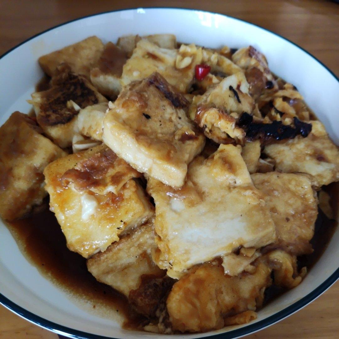 爆汁香煎豆腐