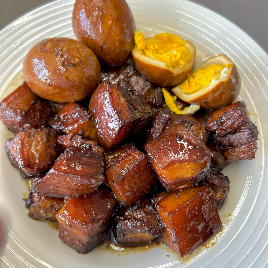 小拉家私房红烧肉|酱汁拌饭两碗米饭下肚