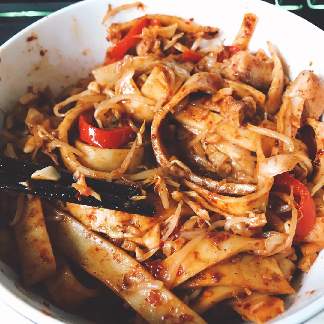 陕西私房炒饼[内附饼丝做法]