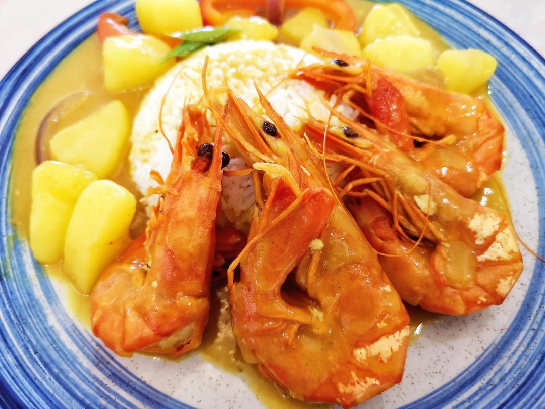 咖喱大虾