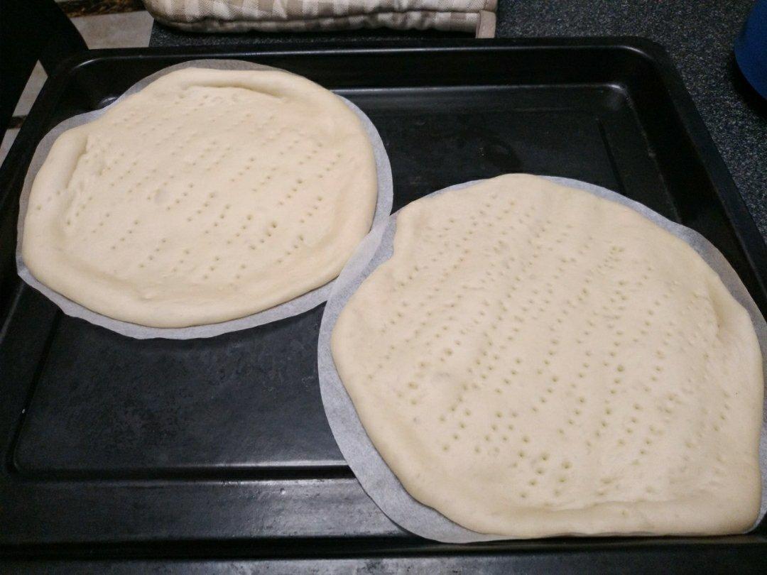 自制厚底披萨面饼