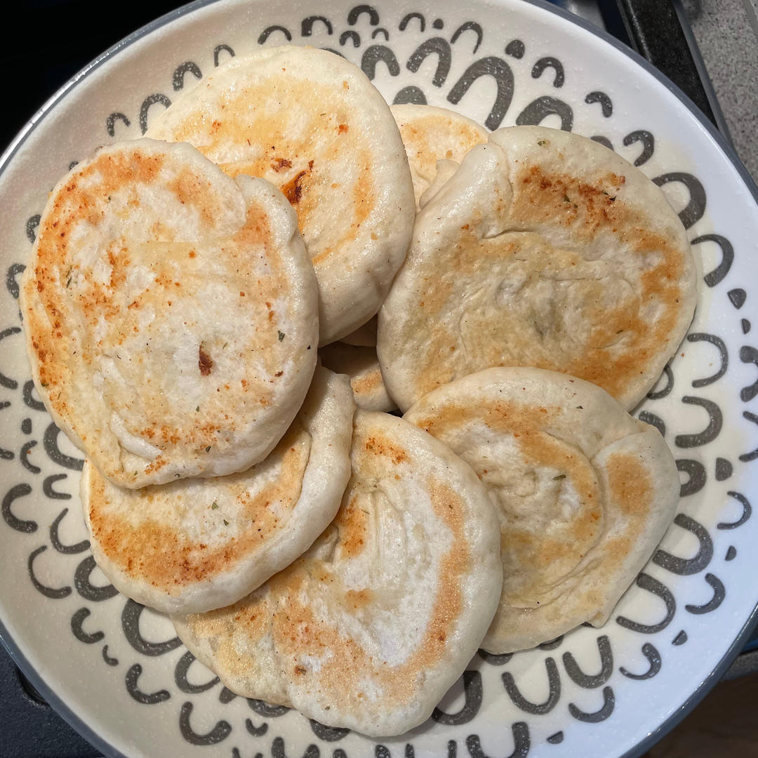 面包机版美味的椒盐千层酥饼