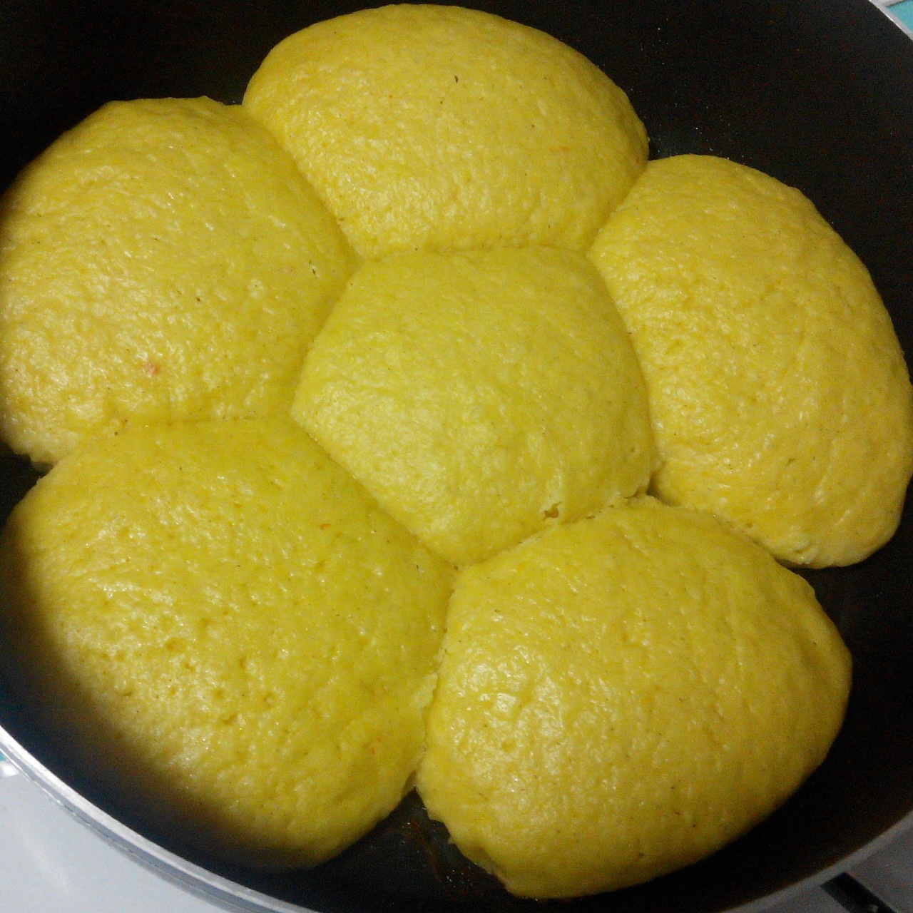 烙玉米饼