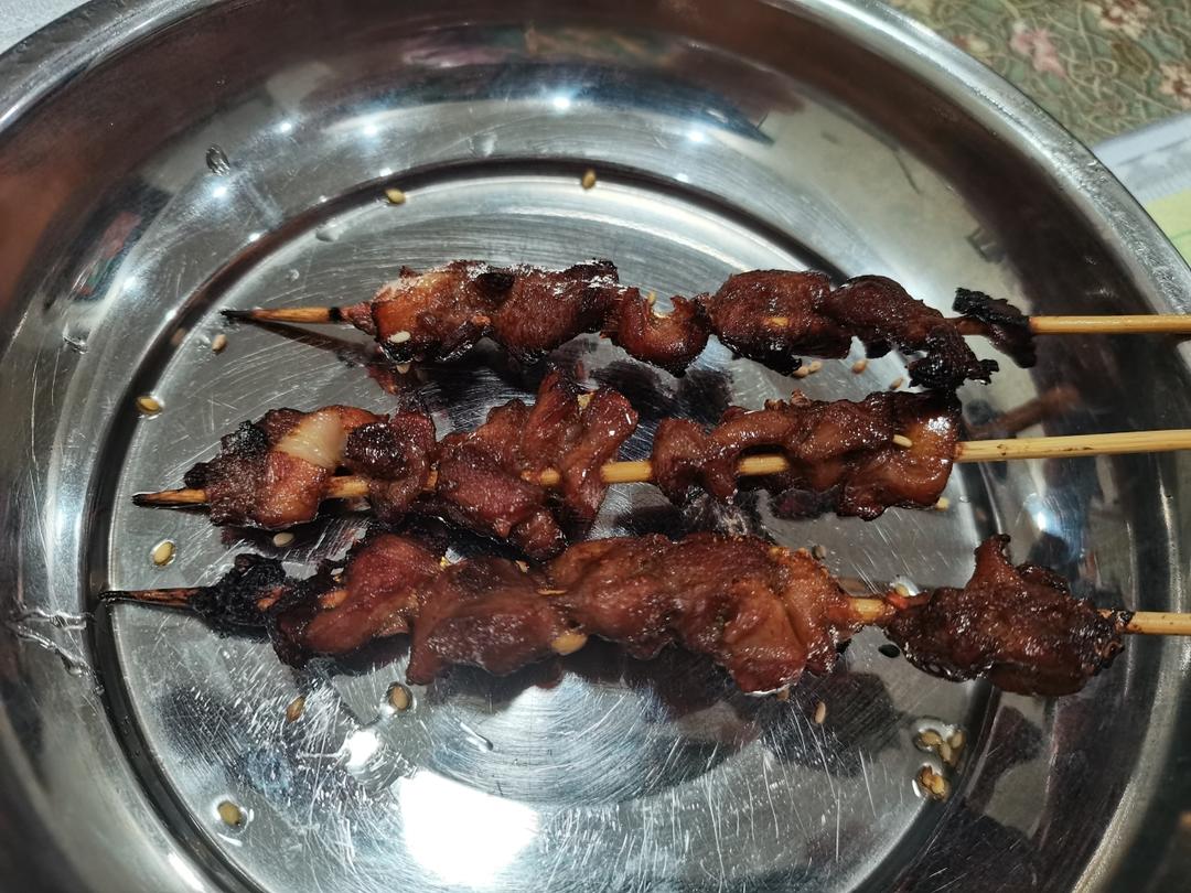 烤箱版照烧鸡肉串