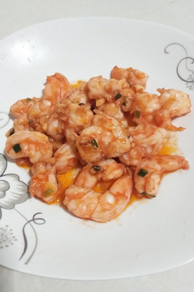 茄汁虾仁