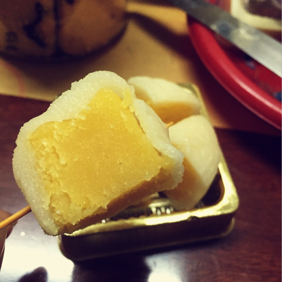 奶黄馅儿和奶黄包