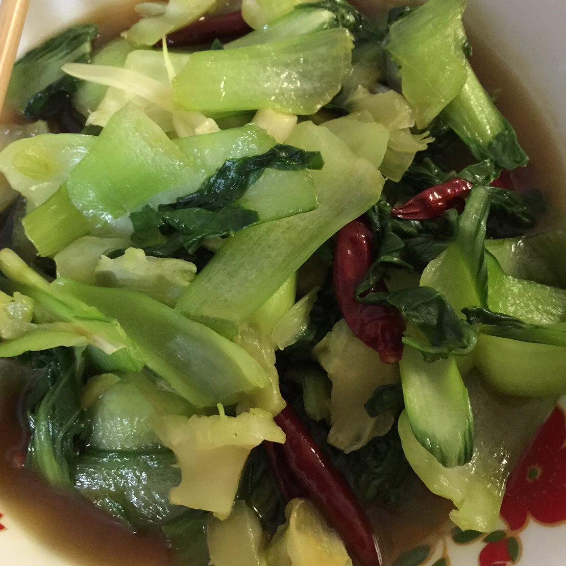 白灼小油菜