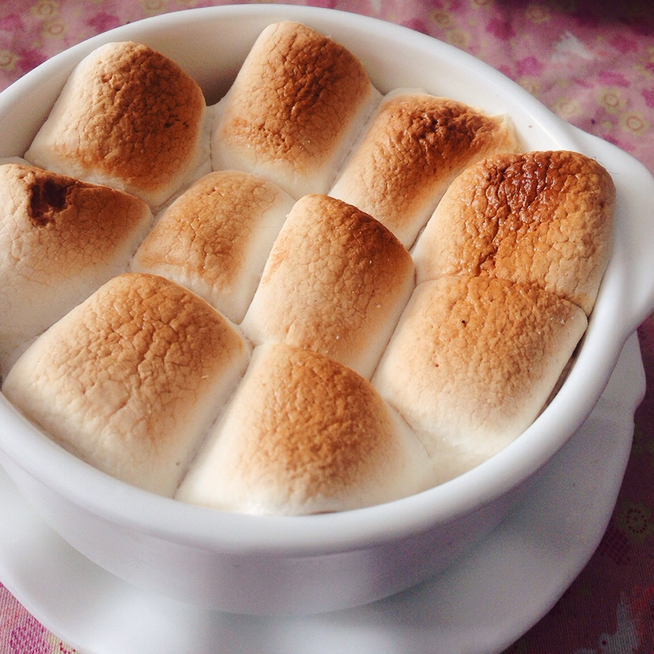 sissi倩茜做的烤棉花糖