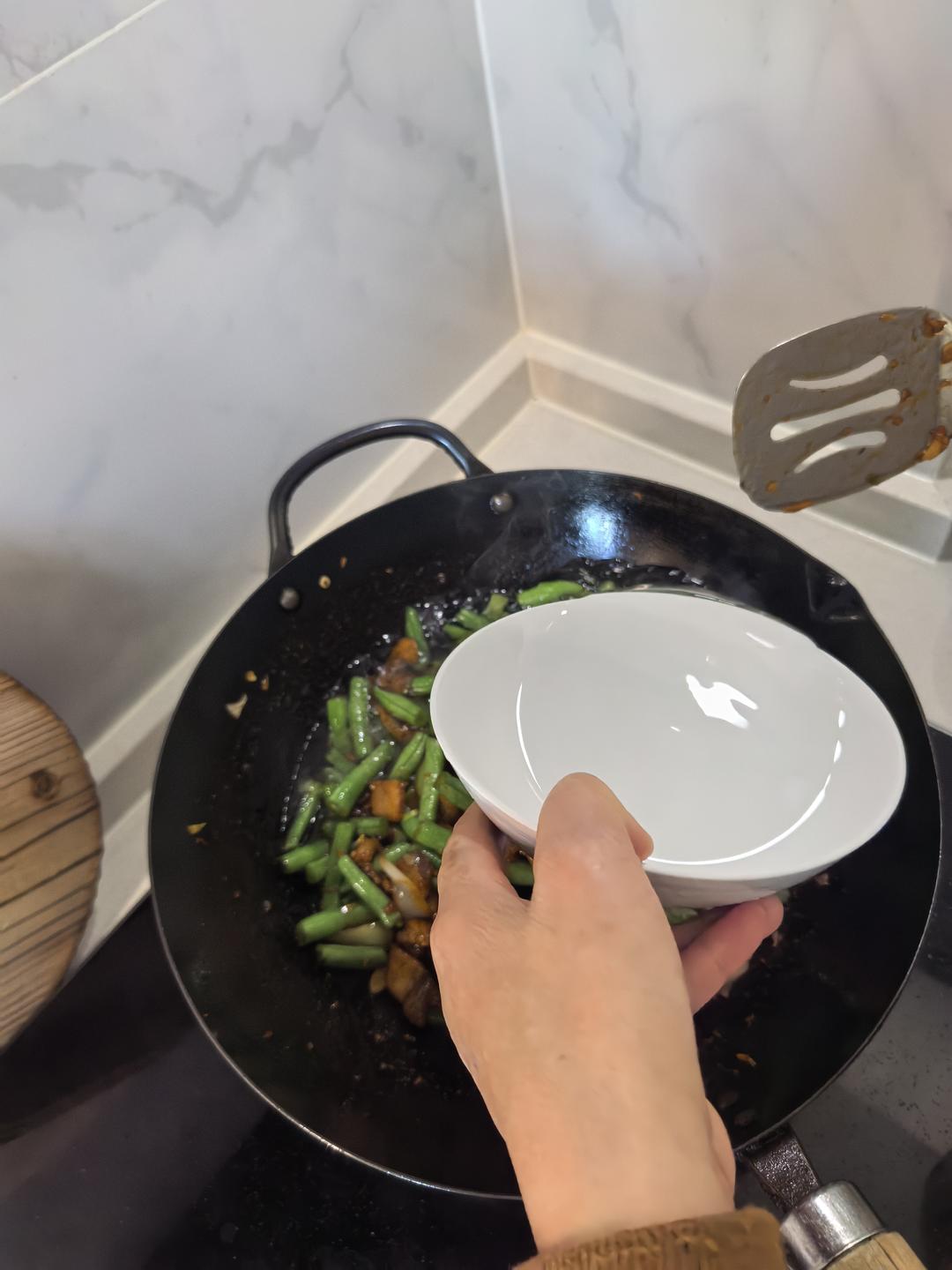 北京家常扁豆面的做法 步骤11