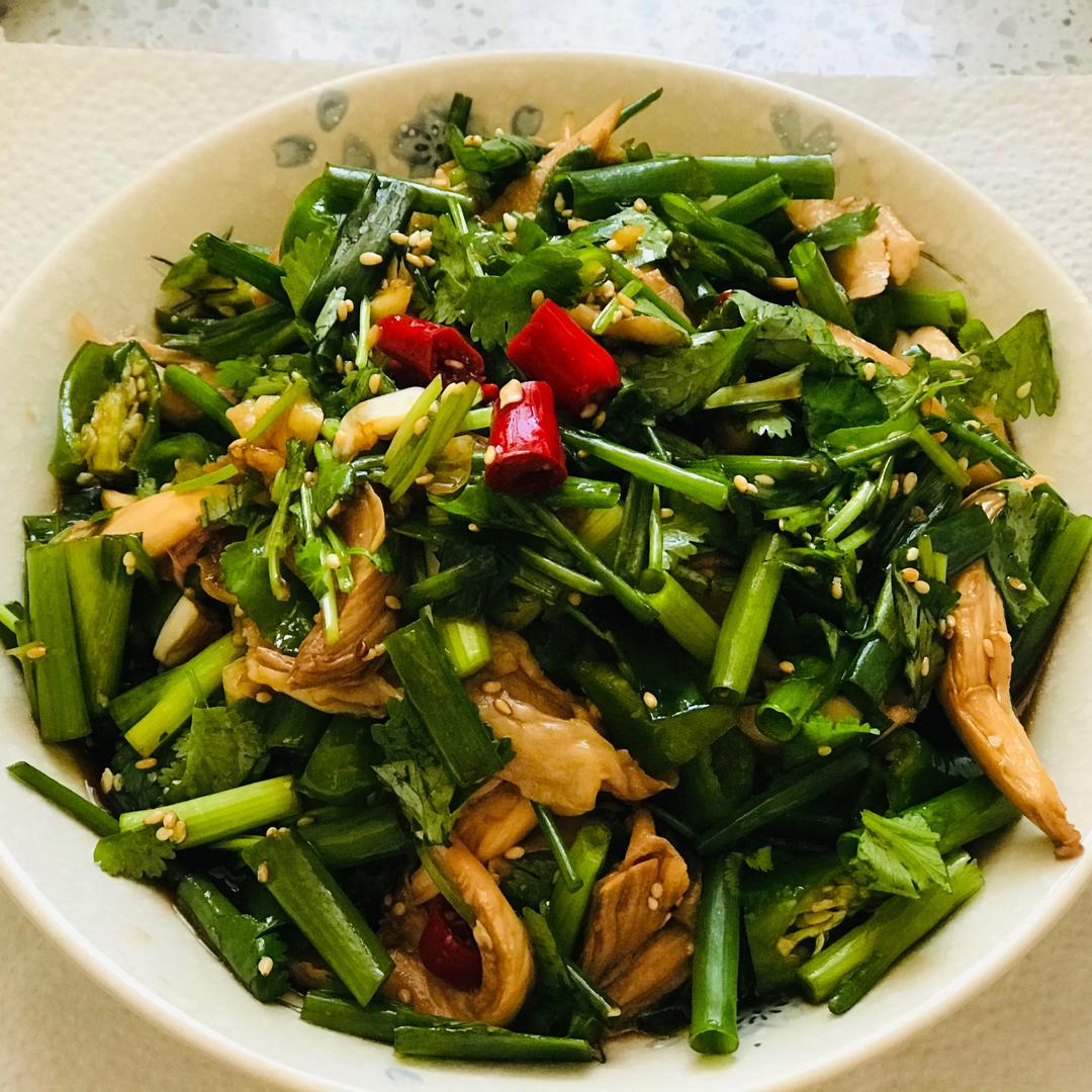 爽口的凉拌手撕鸡的做法