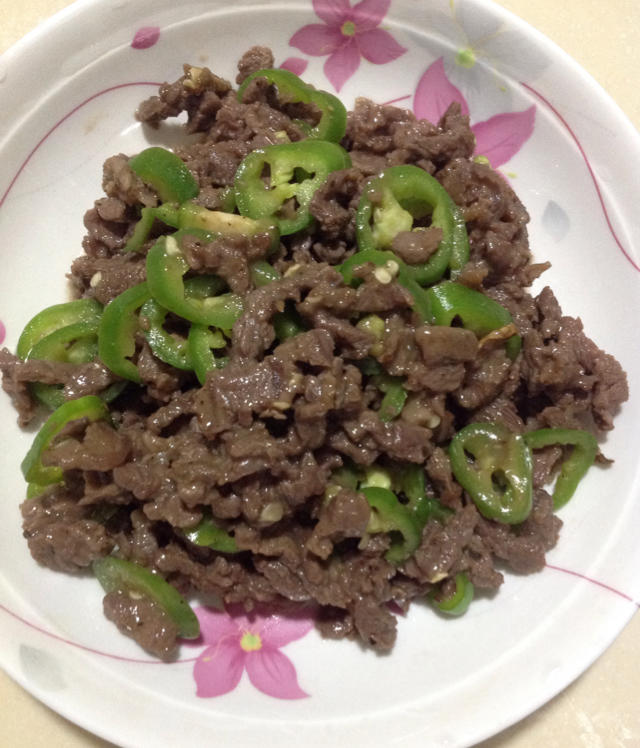 杭椒牛柳