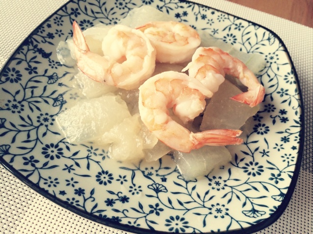 冬瓜炒虾仁