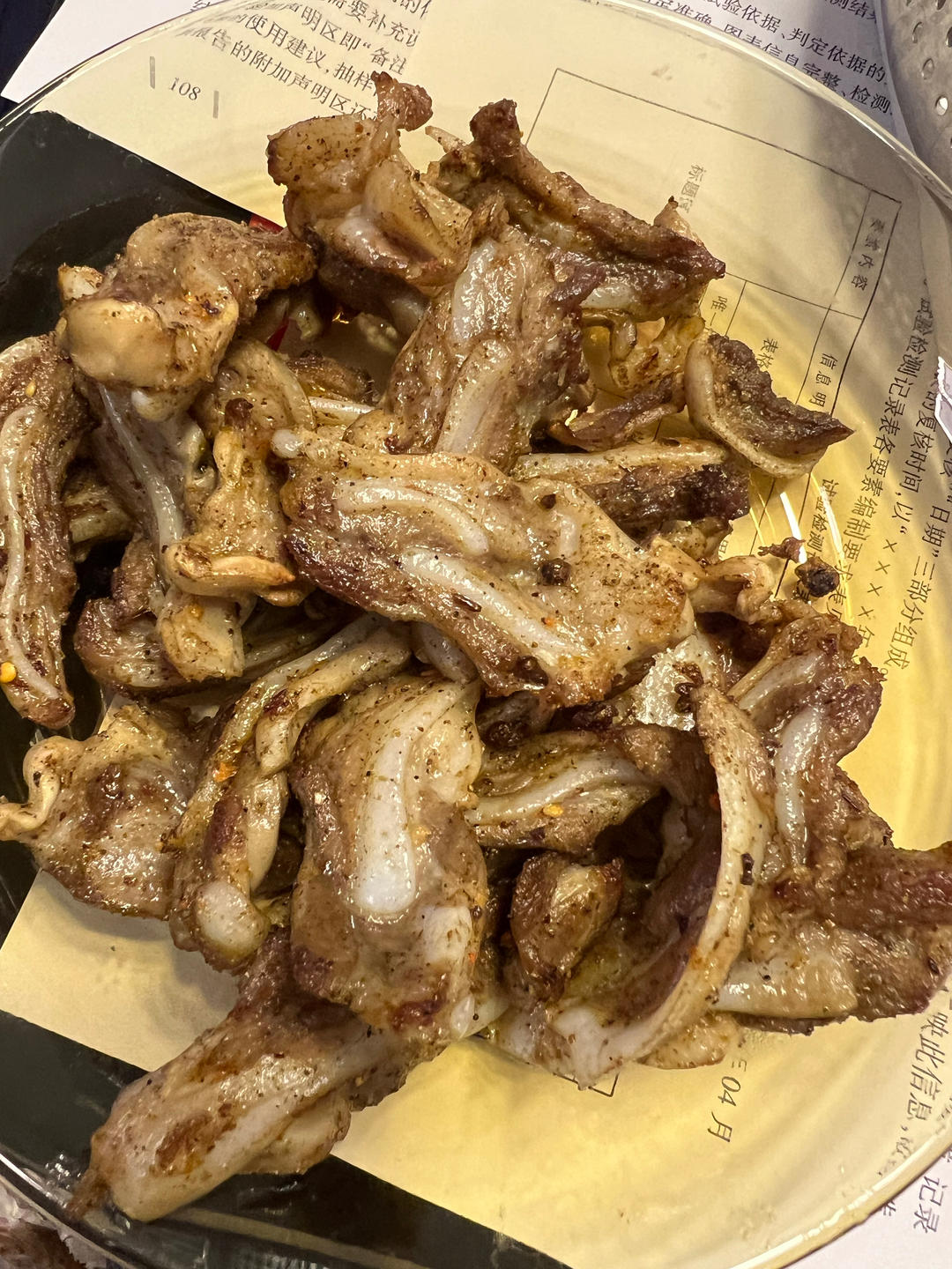 不裹粉不油炸的椒盐脆骨