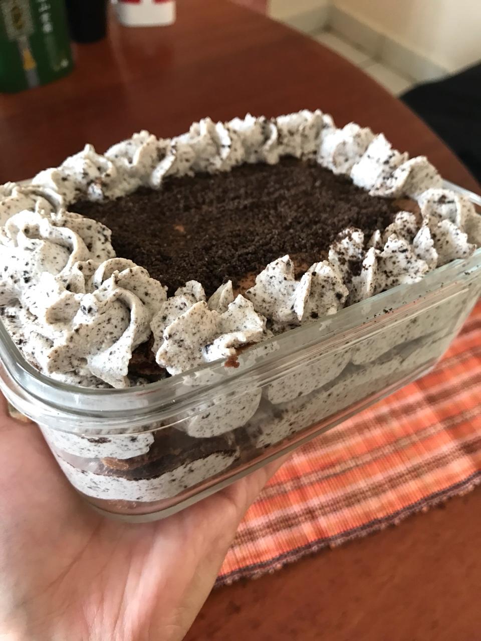 好吃到流泪的奥利奥咸奶油盒子蛋糕