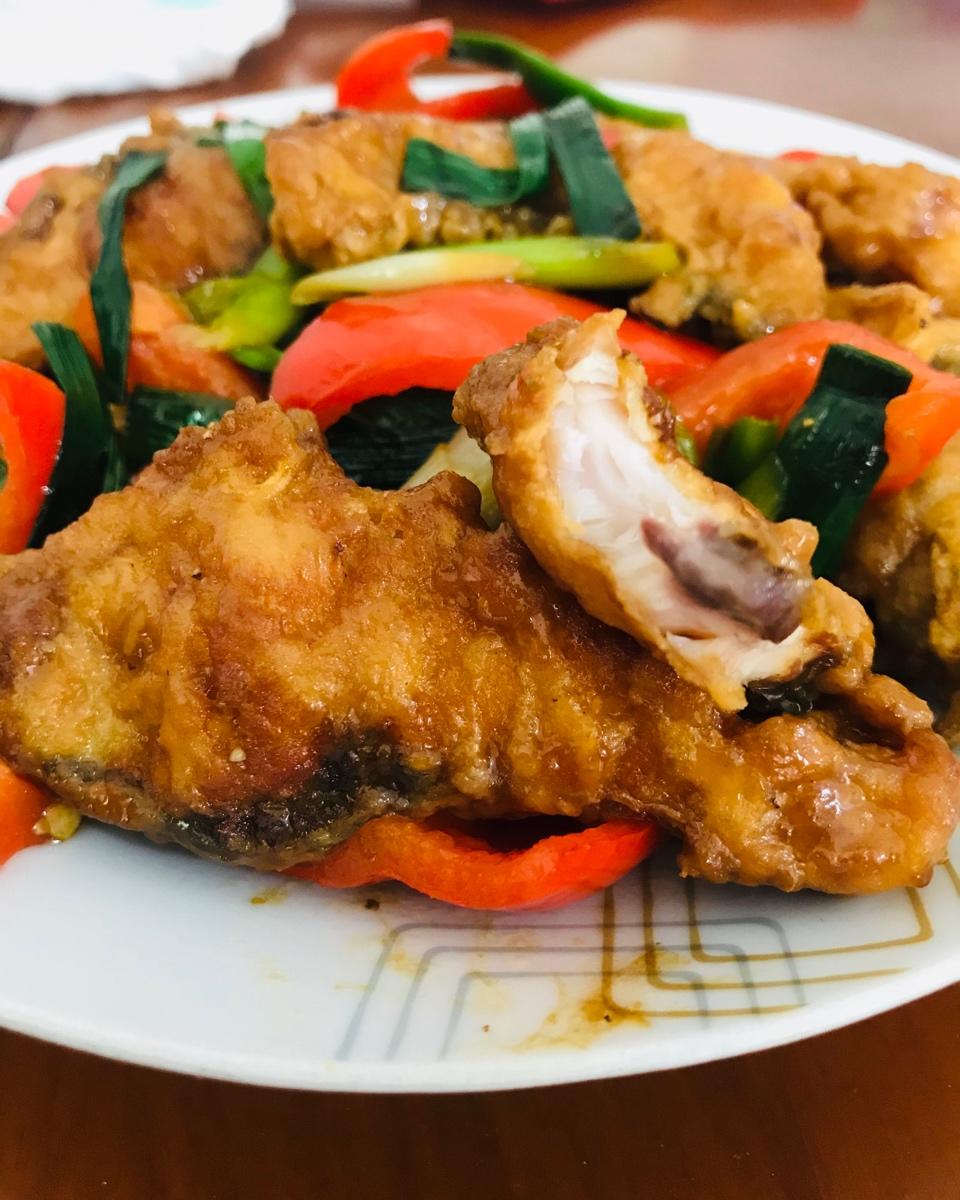 红烧鱼块