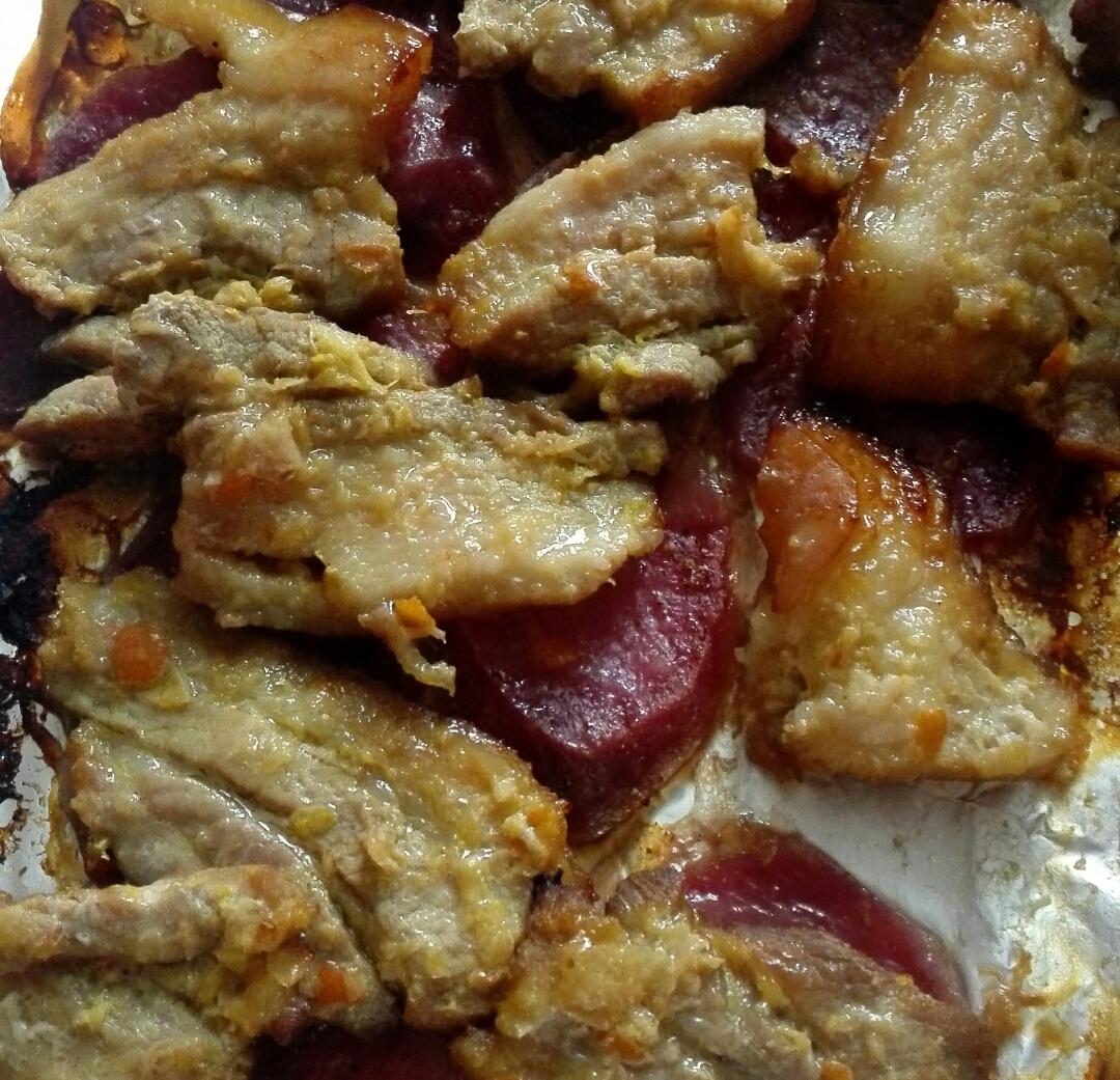 橙香烤五花肉