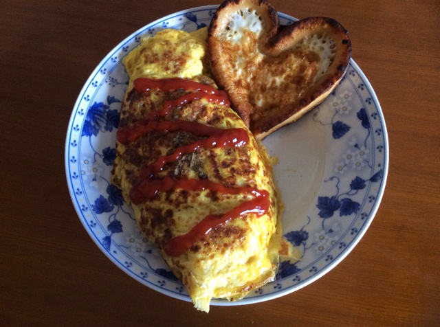黄金茄酱蛋包饭