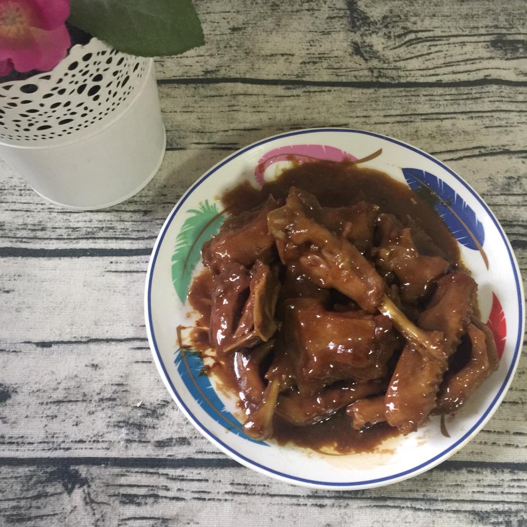 柱候酱芋仔焖鸭