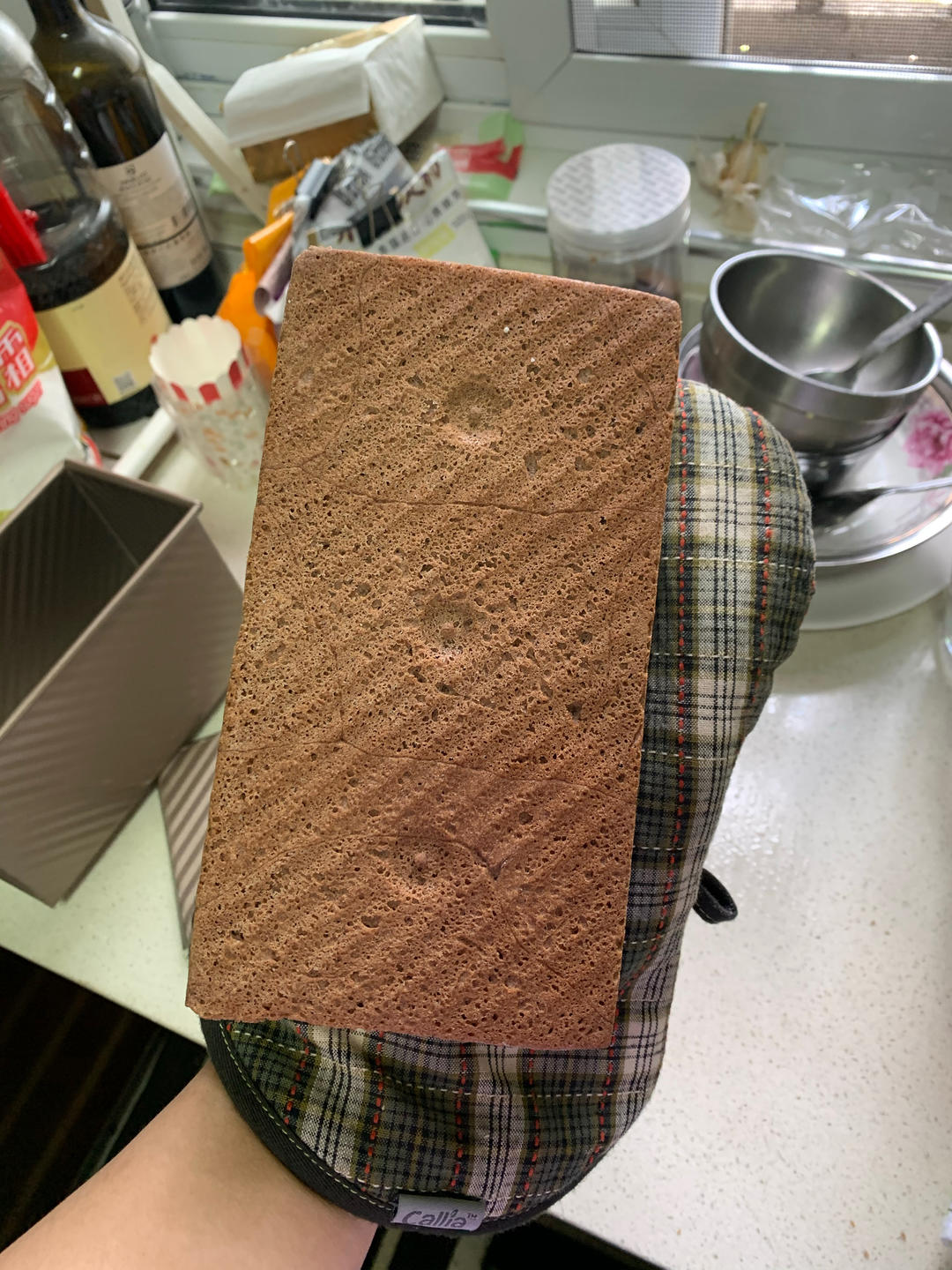 100％黑全麦吐司（一次发酵）轻松手揉