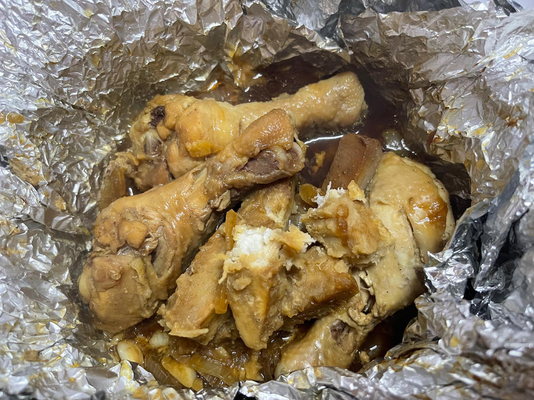 无油版巨嫩无比的椒盐蒸鸡腿🍗