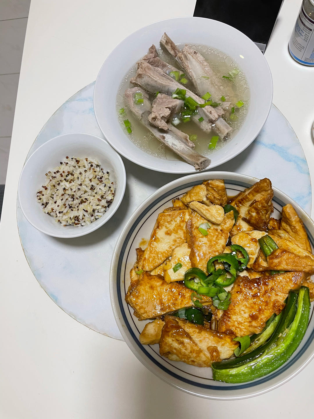焖煎豆腐