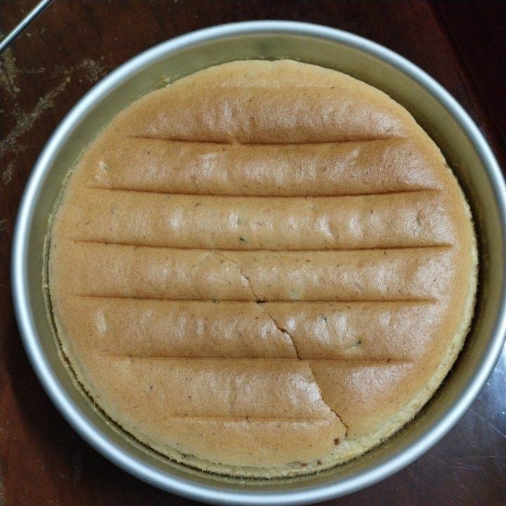 6寸/8寸葱香肉松火腿戚风蛋糕