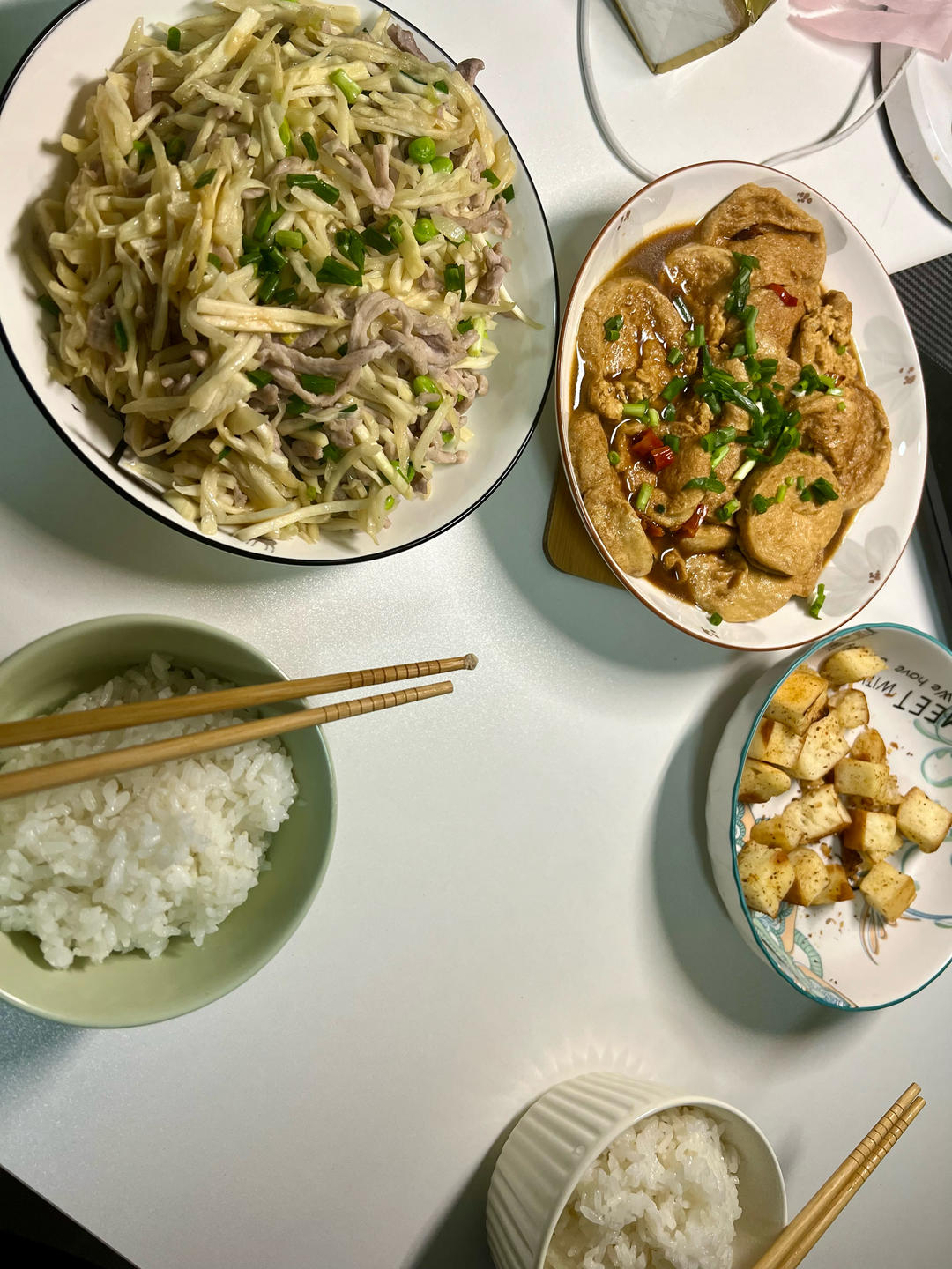 茭白炒肉丝
