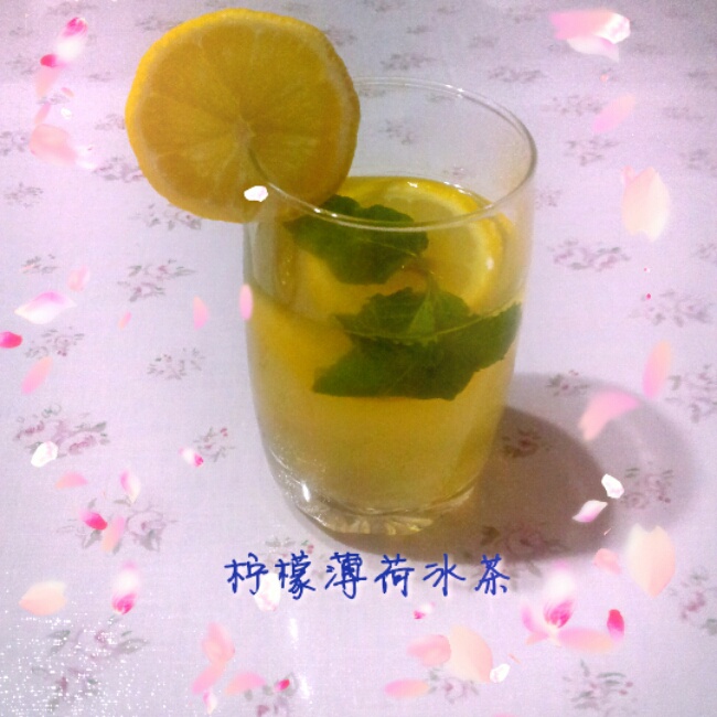 柠檬薄荷冰茶
