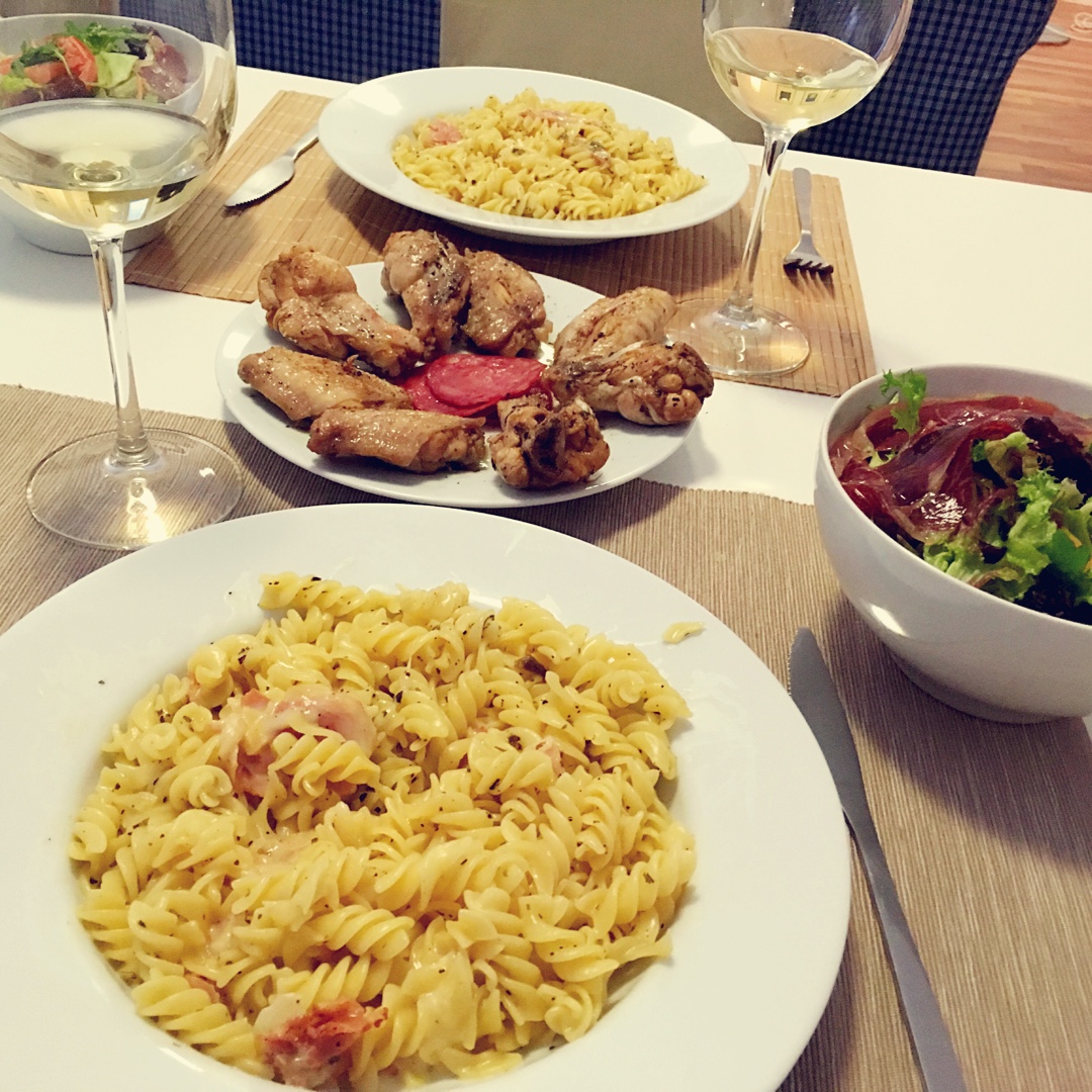 超简单的奶汁培根意面Carbonara