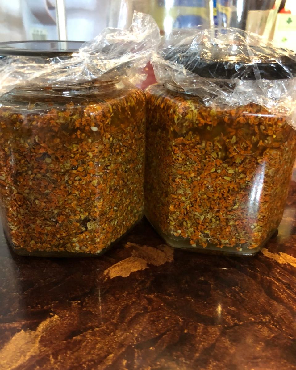 自制桂花蜜酱