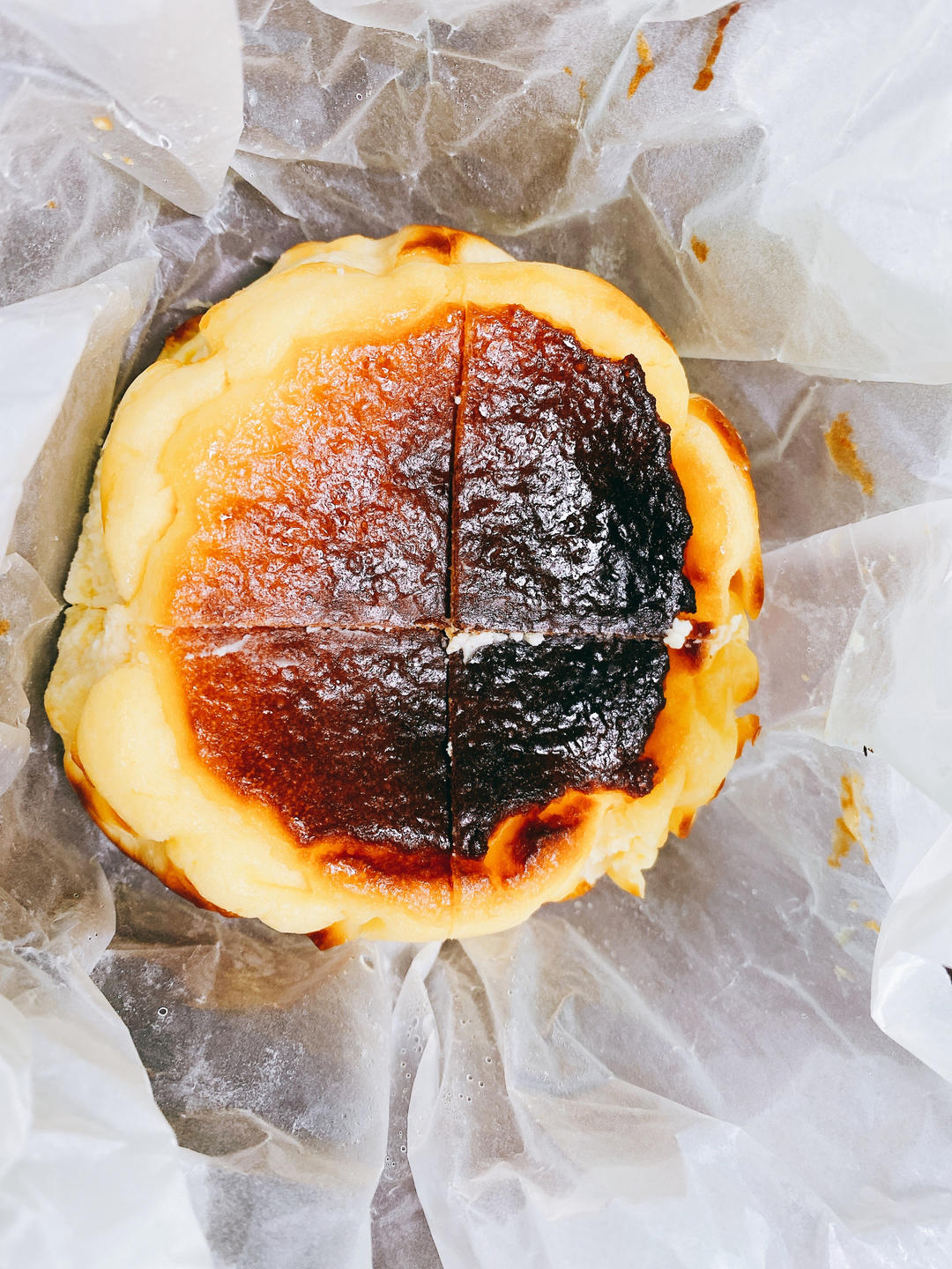 巴斯克芝士蛋糕『最简单的蛋糕』零失败🔥芝士控