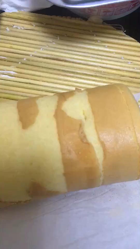 原味蛋糕卷(后蛋法)