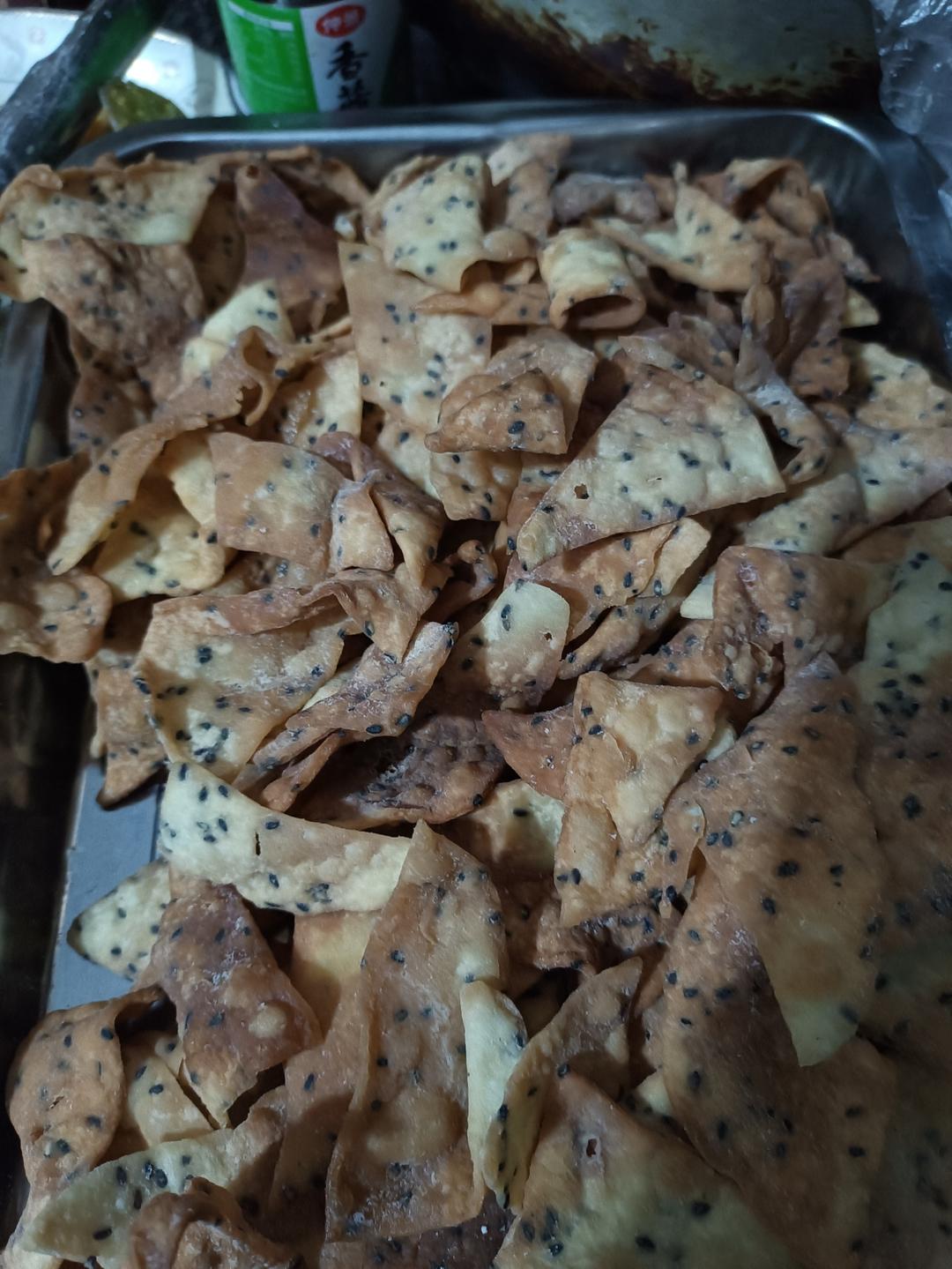 过年小食炸小果（焦叶）