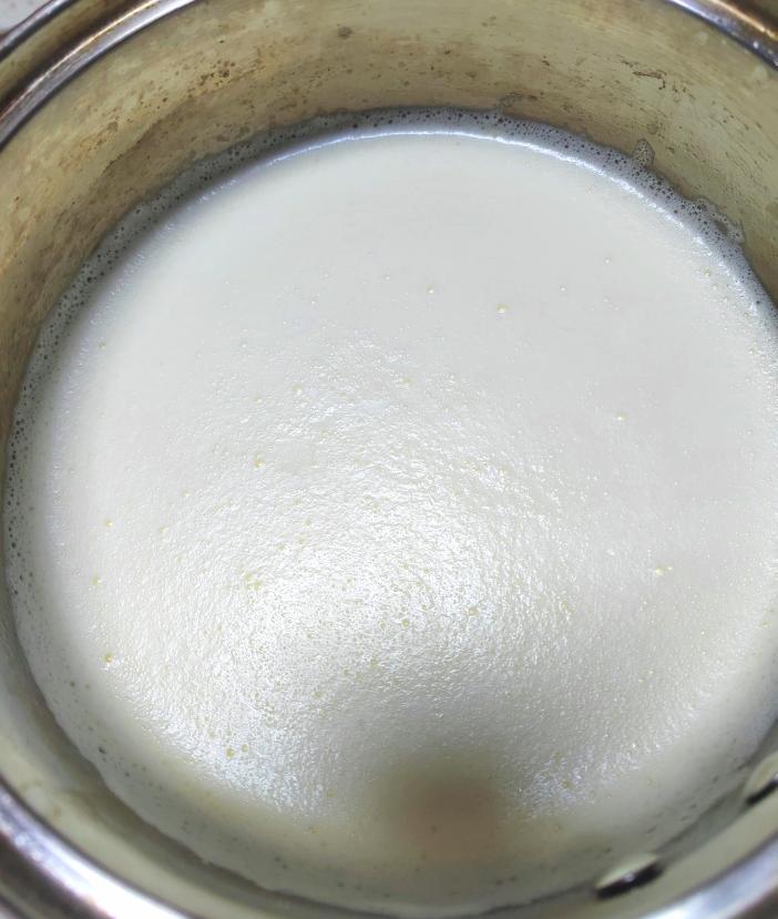 奶粉、黄油自制淡奶油