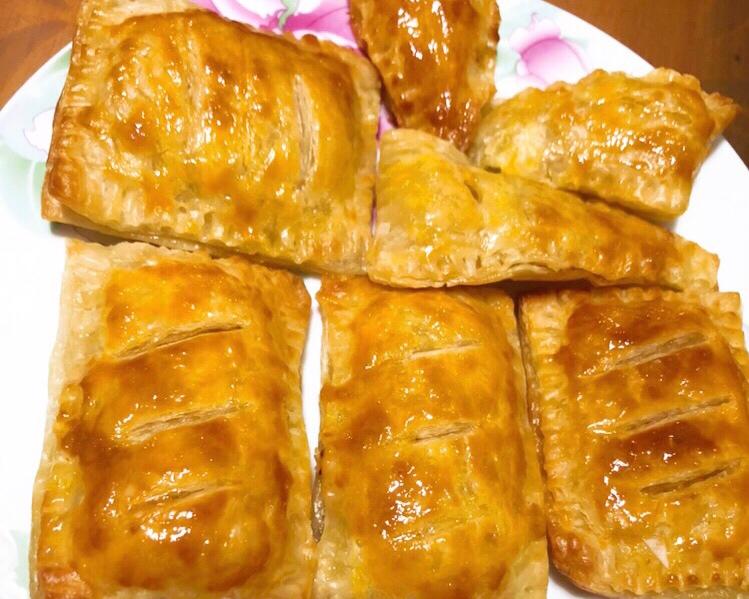 空气炸锅-手抓饼版菠萝派的做法