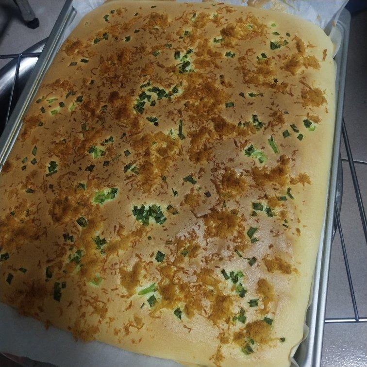 香葱肉松卷 蛋糕卷-无敌美味