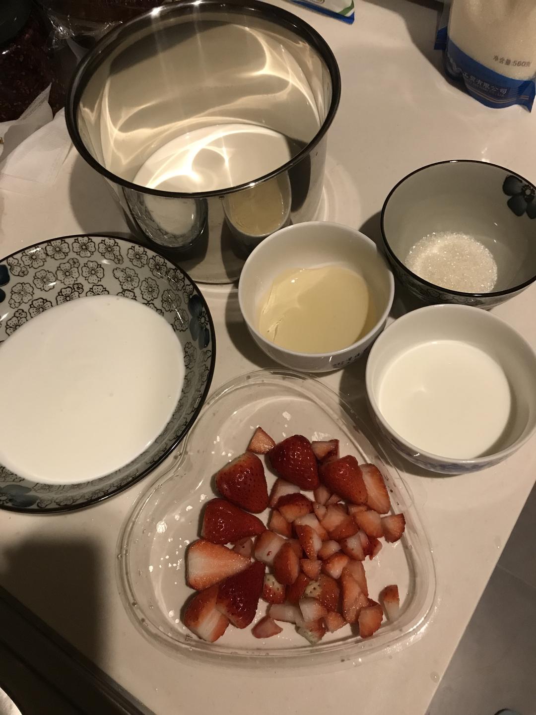 纯奶手撕吐司的做法 步骤1