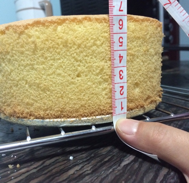 6寸戚风蛋糕（2蛋）