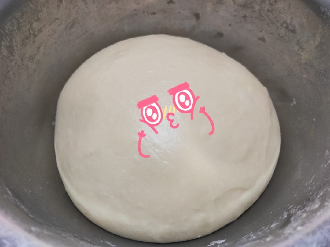 芋泥控芋泥面包（手揉出膜）的做法 步骤4