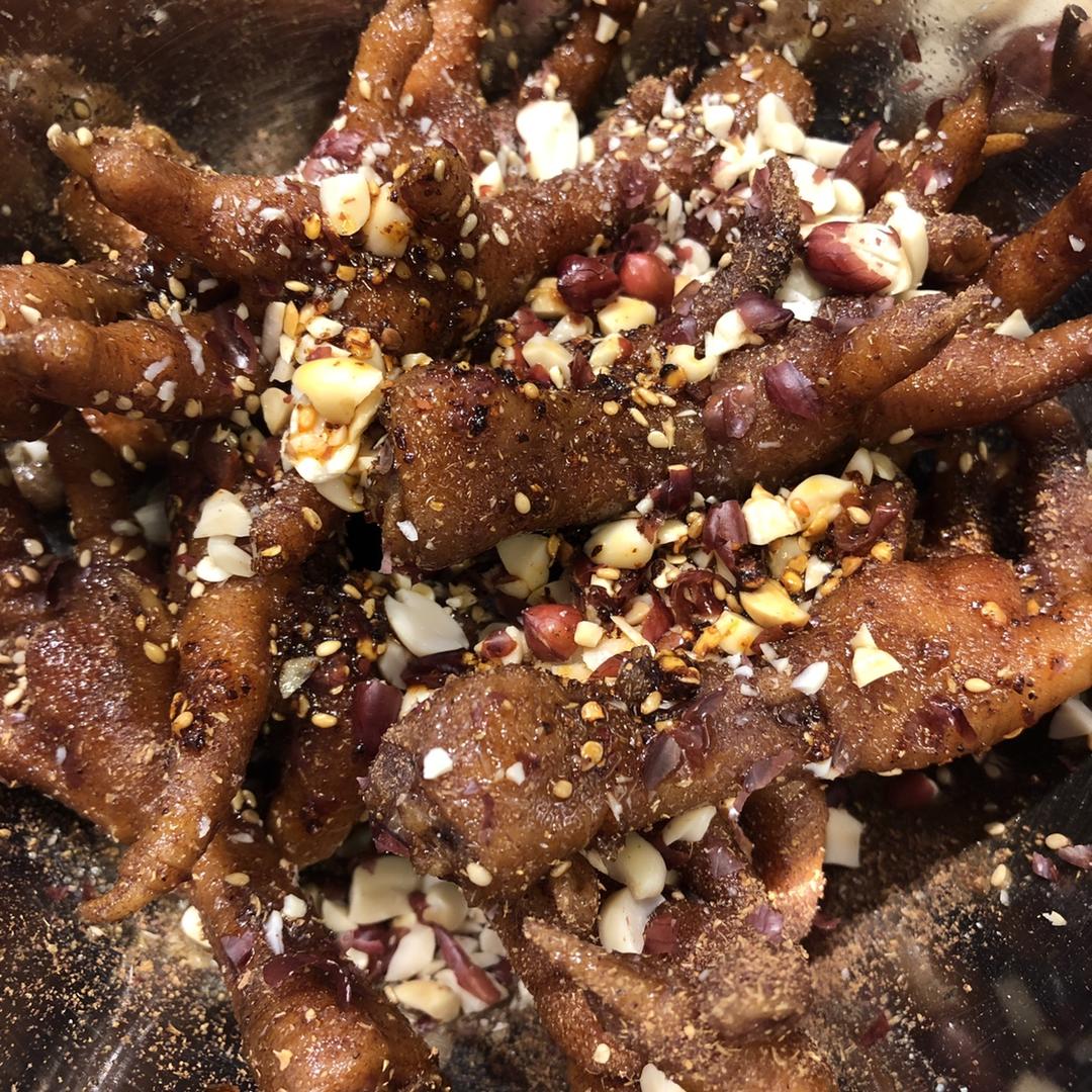 凉拌麻辣鸡爪