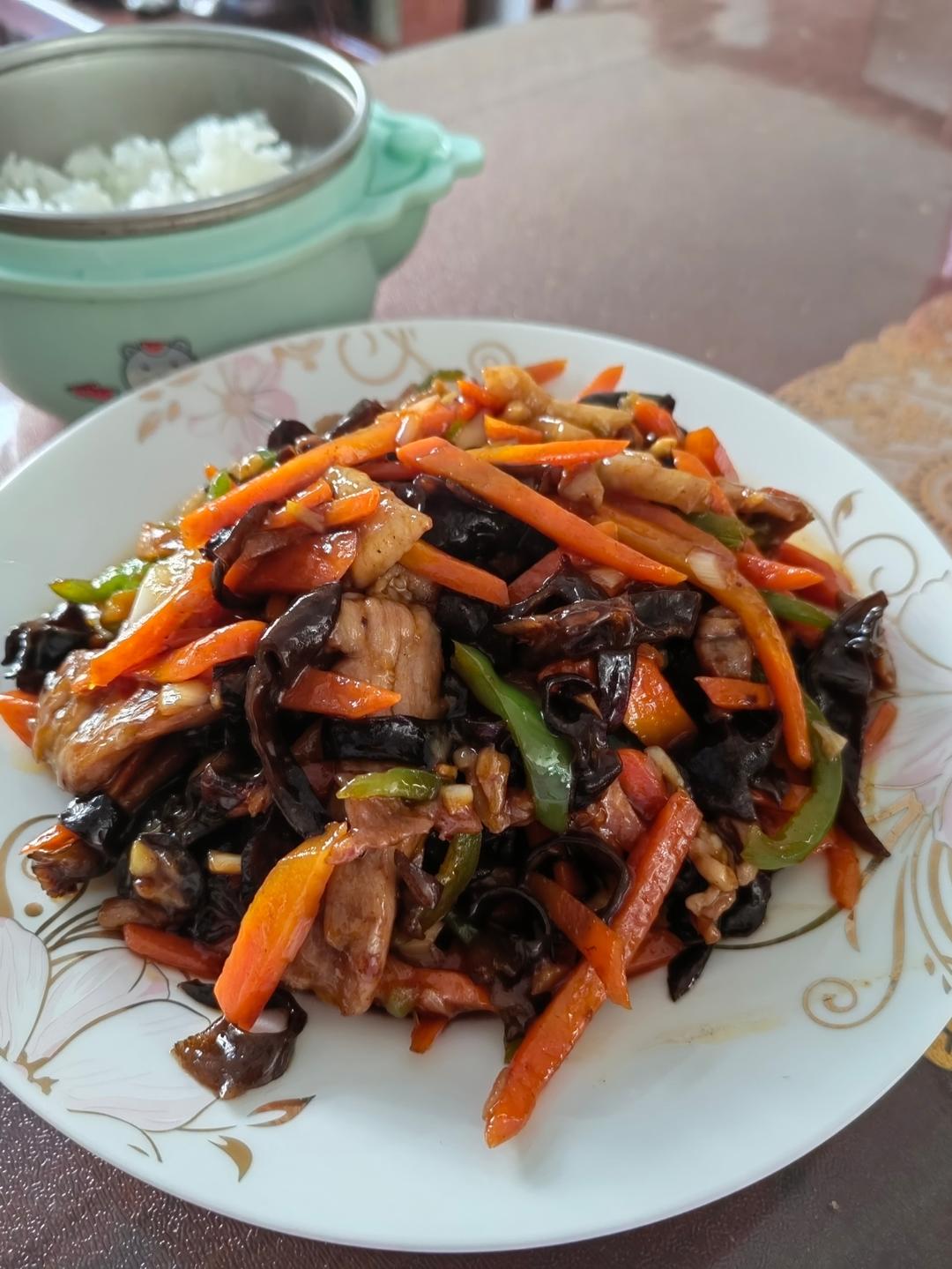 超级下饭鱼香肉丝（不辣版）