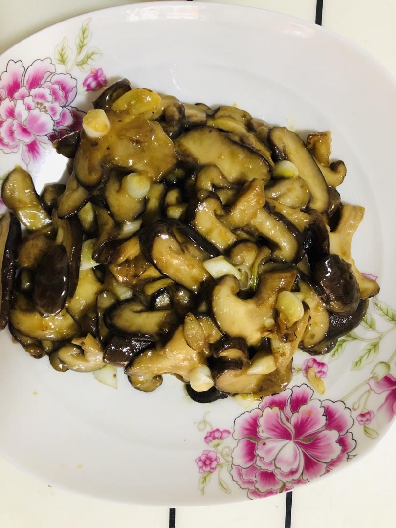 鲜美无比的蚝油香菇