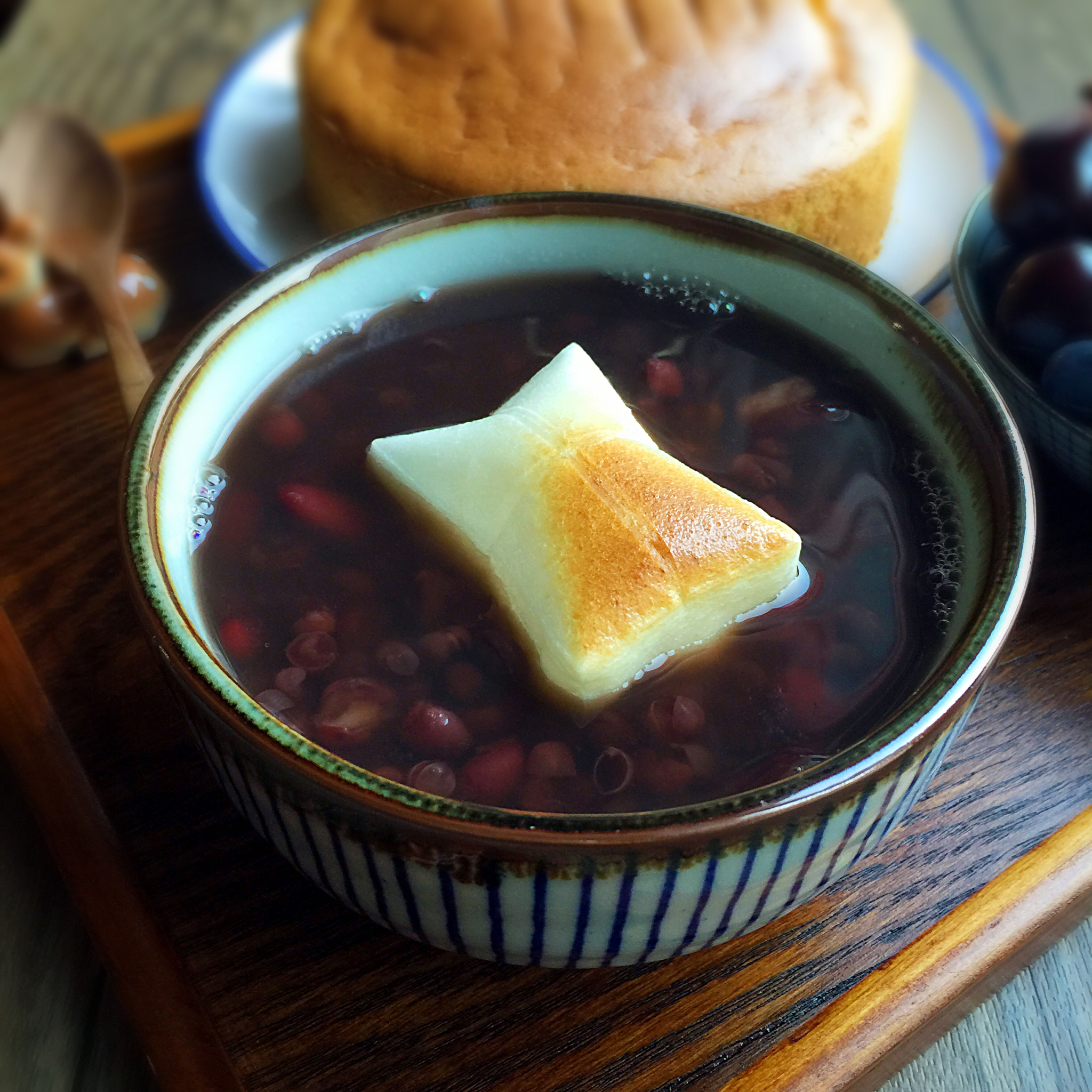 菁菁jing做的日式麻糬红豆汤