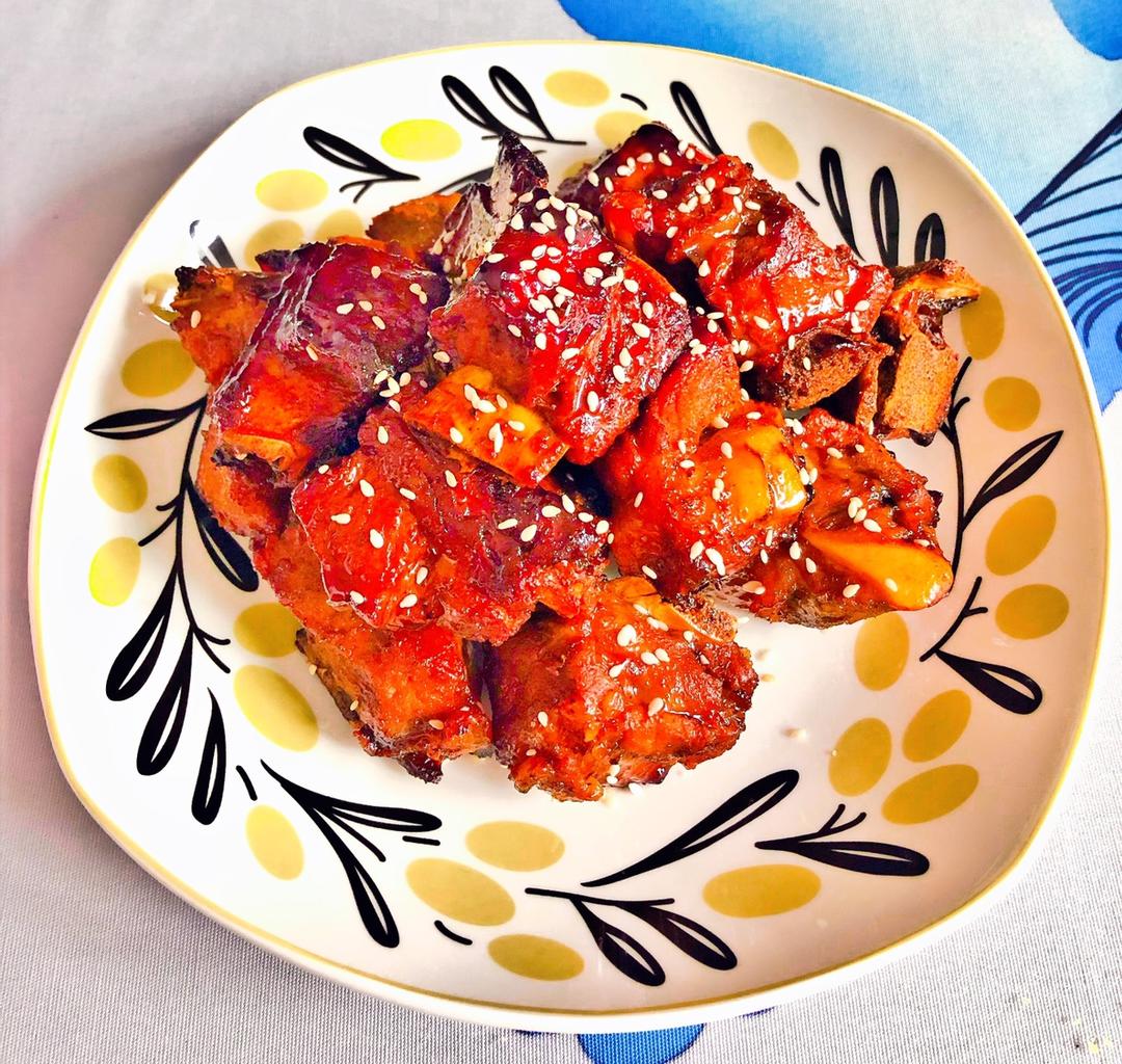 100%会爱上的蜜汁烤排骨